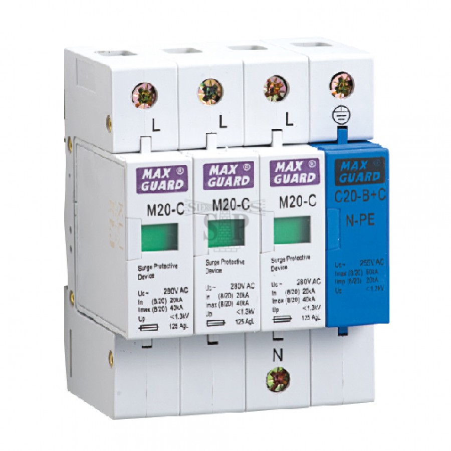 Maxguard 40kA 4P Surge Protection Device