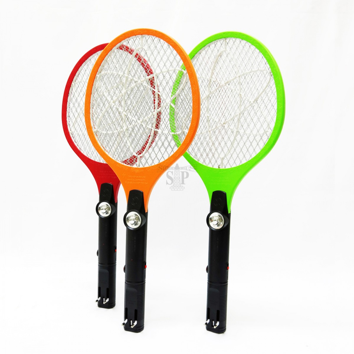 QX704 Rechargeable 2 Pin Plug Electric Insect / Mosquito Racket