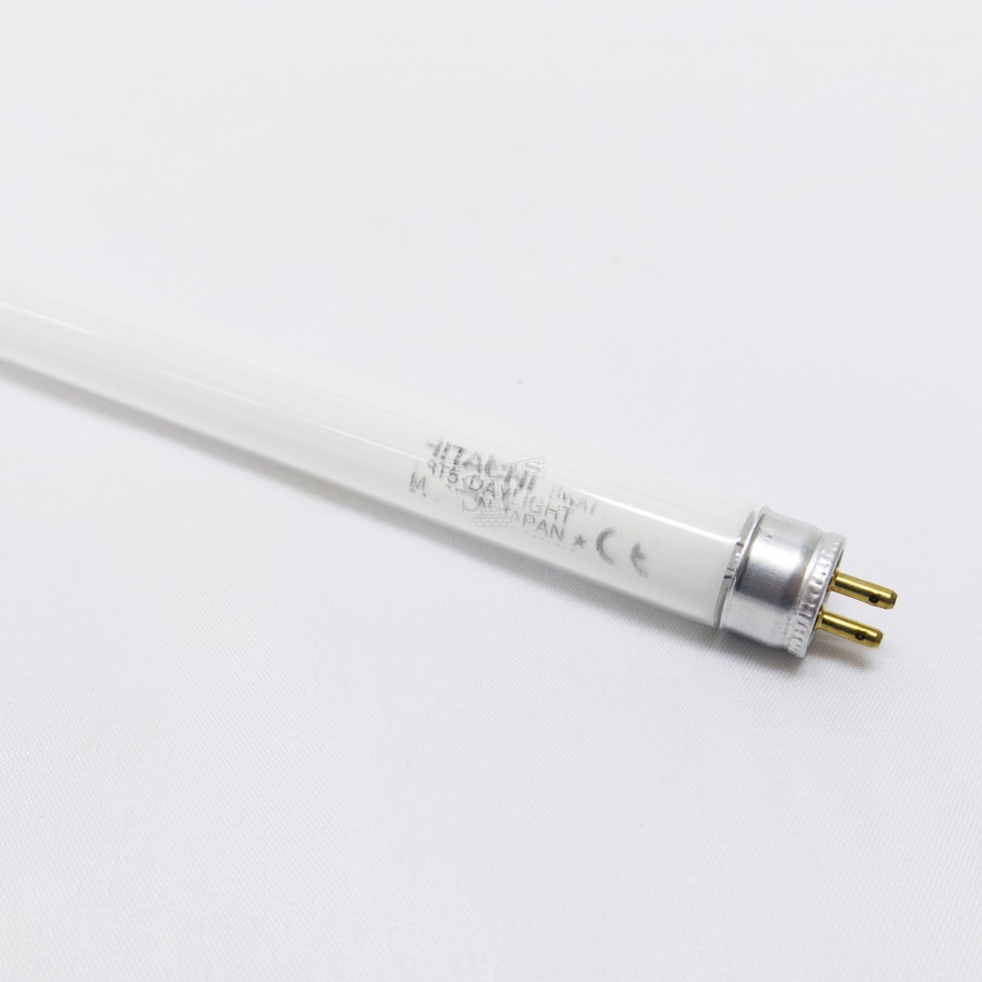Hitachi 1ft 8W G5 T5 Fluorescent Glass Tube (White)