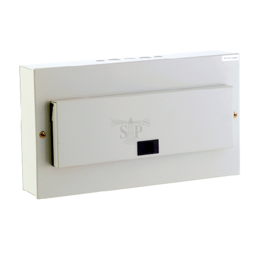 Maxguard DB112N (1 Row 12 Way) Metalclad Distribution Board (Grey)